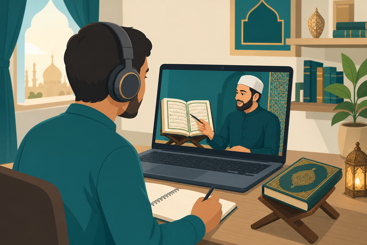 Quran recitation with Tajweed